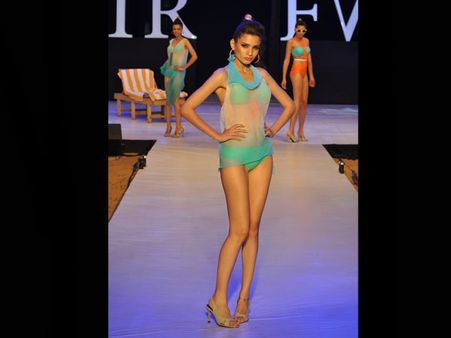 Models In Nidhi Munim's Swimwear Collection
