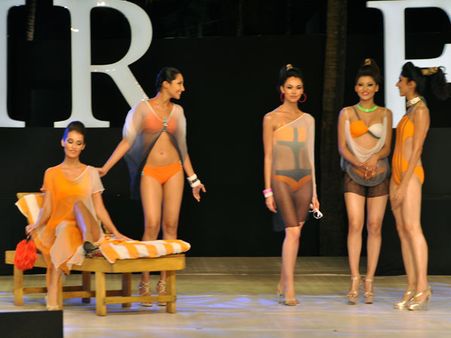 Models In Nidhi Munim's Swimwear Collection