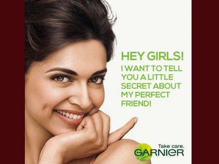 Deepika Padukone For Garnier Deepika Padukone For Garnier