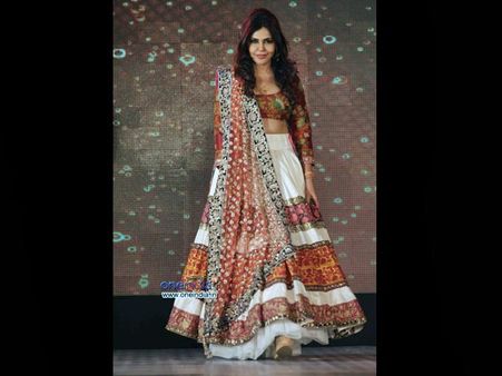 Bright and colourful lehenga