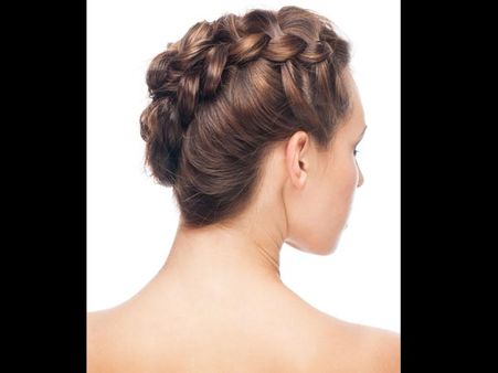 The French Braided Bun