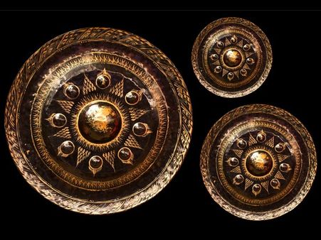 Shine brass or copper