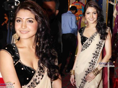 Anushka in saree