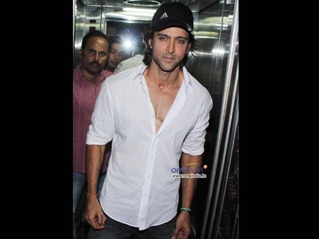 Hrithik in white