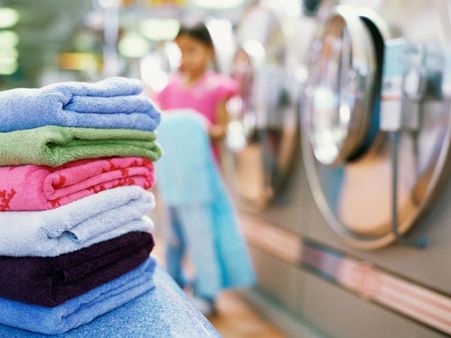 Washing clothes Washing clothes