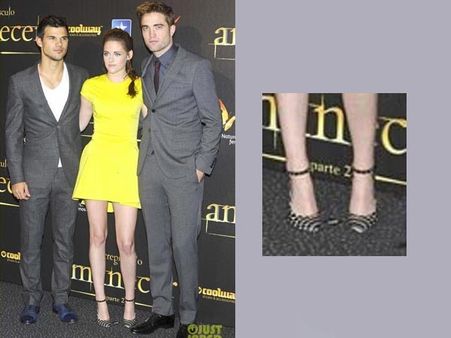 Chess Board Strap Pumps