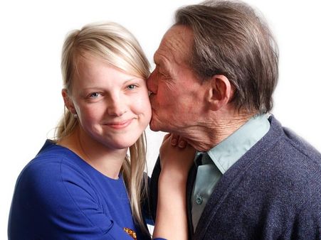 Older Man and Younger Woman Older Man and Younger Woman