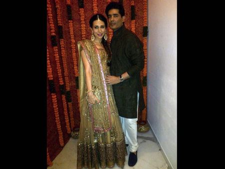 Karisma At Kareena's Wedding