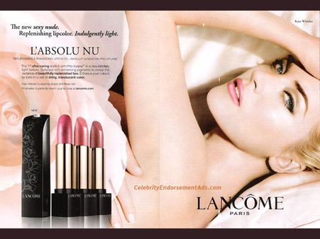 Kate Winslet For Lancome Lipstick Kate Winslet For Lancome Lipstick