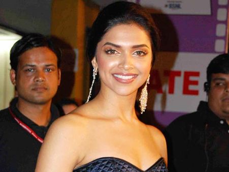 Deepika's Long Diamond Earrings
