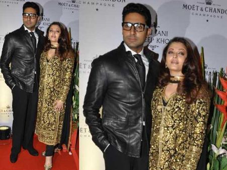 The black and gold suit