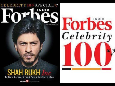 Shahrukh Khan on Forbes Cover