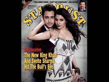 Imran and Anushka on Startdust Cover