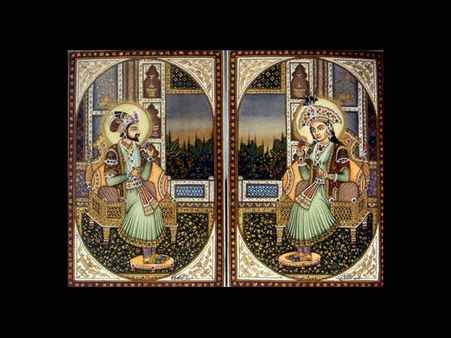 Shah Jahan and Mumtaz Mahal