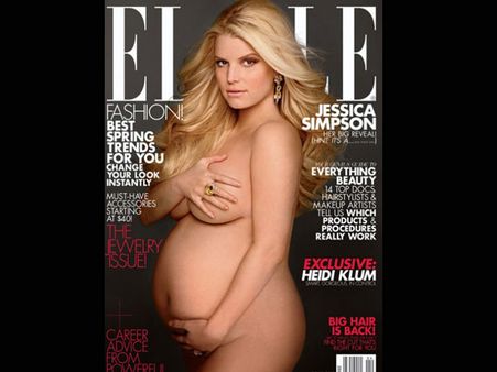Jessica Simpson for Elle