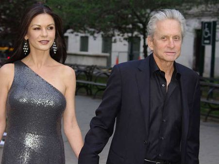Catherine Zeta Jones And Michael Douglas