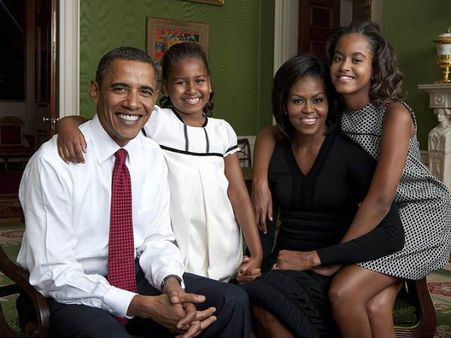 Barack And Michelle Obama