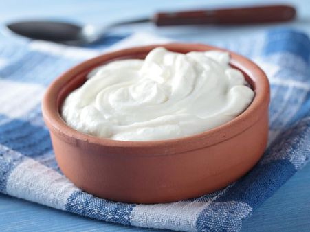 Yogurt for smoothing