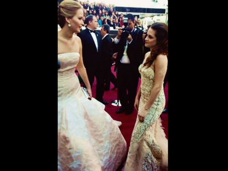 Kristen with Jennifer Lawrence