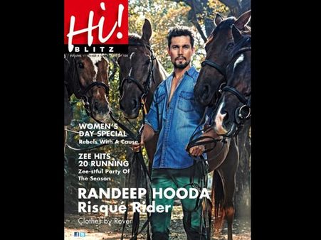 Randeep Hooda for Hi! Blitz