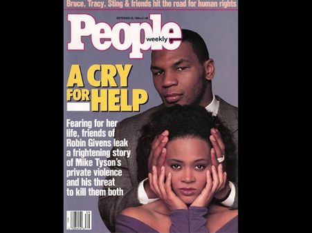 Mike Tyson n Robin Givens