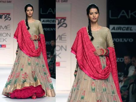 Puffed Up Indian Style Gown