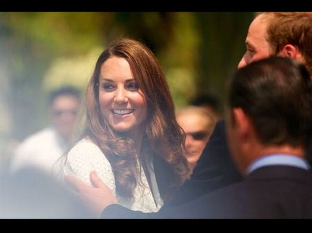 The lady with a smile