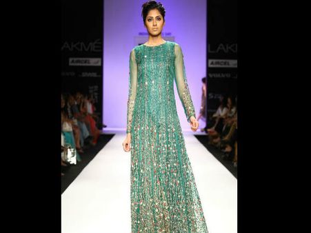 Floor length kurti
