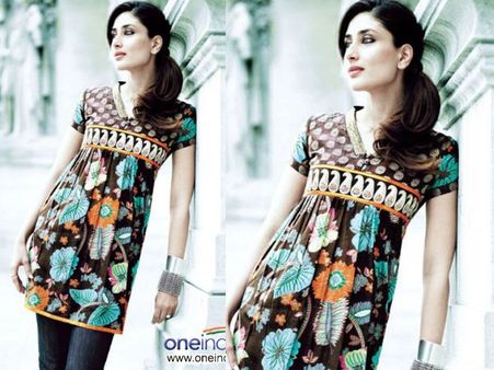 Kurti with denims