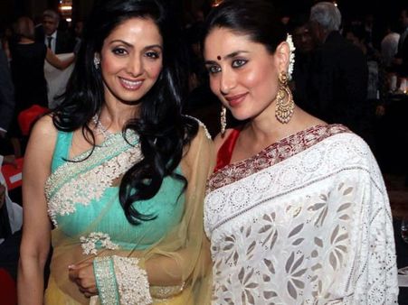 Kareena In White Saree