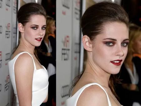 Beehive side ponytail