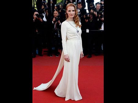 Jessica Chastain In Versace