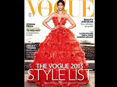 Sonam On Another Vogue Cover