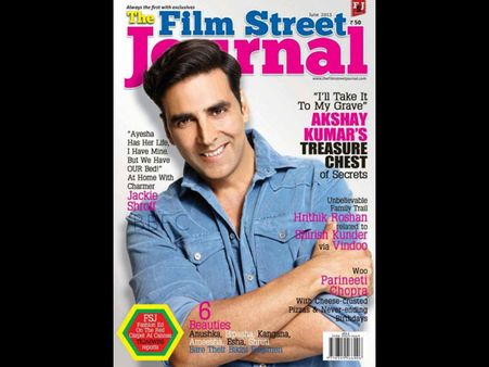 Akshay Kumar On Film Street Journal