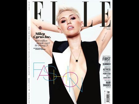 Miley Cyrus On Elle