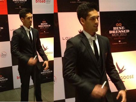 Siddharth Mallya In Black 3 Piece Suit