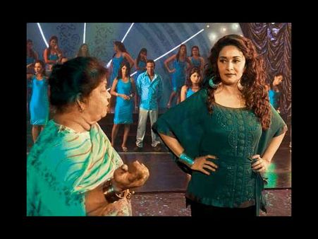 Madhuri In Kafta Top