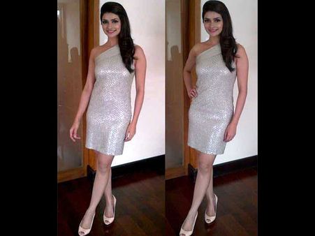Prachi Desai In White Dress