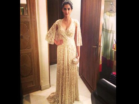 Sonam As A Lace Princess