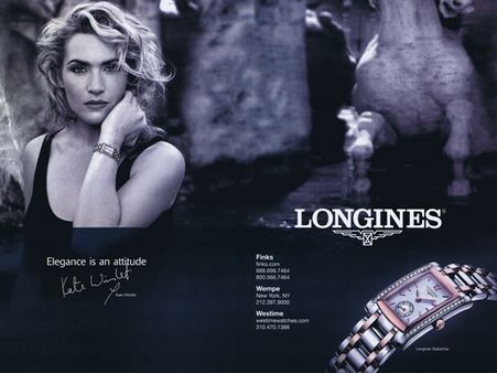 Kate Winslet For Longines