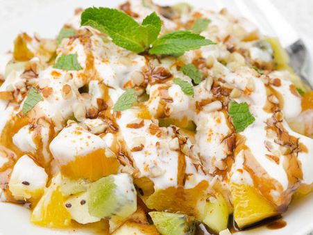 Yogurt & Fruit Salad 
