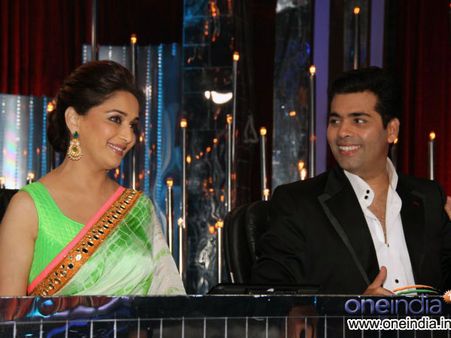 Madhuri in White Saree