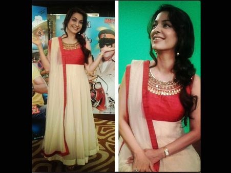 Juhi Chawla In Anarkali Suit