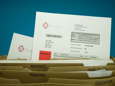 Keep Copies Of Bank Statements