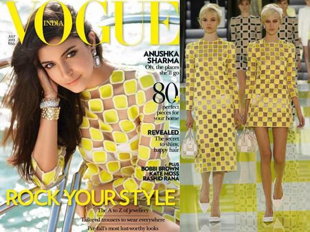 Anushka In Neon Monochrome