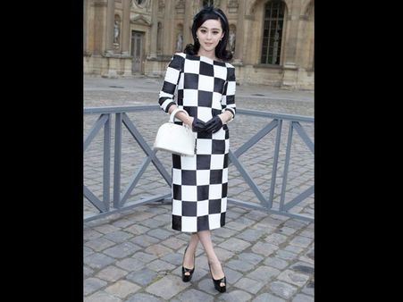 Fan Bing Bing In Black n White Monochrome