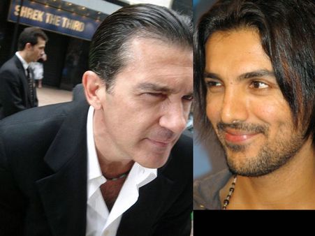 John Abraham and Antonio Banderas