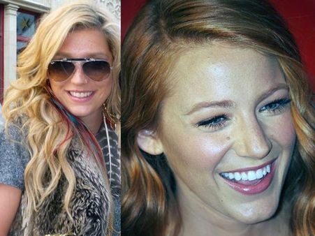 Kesha and Blake Lively