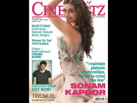 Sonam Kapoor on Cine Blitz