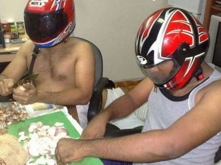 Helmet to prevent tears